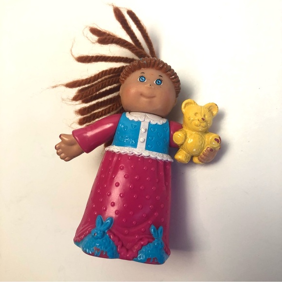 90s Vintage Cabbage Patch Kids Figures McDonalds Toys 1992 Bundle of 2 - Picture 4 of 5